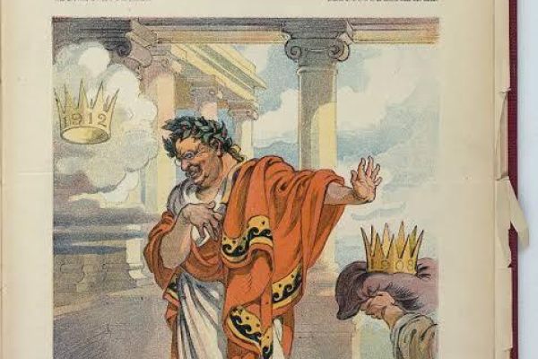 Cover of Puck depicting the Roman Empire to allude to ESPRit Past Conferences
